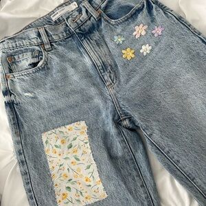 Garage Jeans with Custom Patch / Embroidery